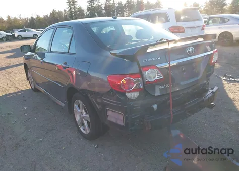 2011 Toyota Corolla S из США, поврежденный, VIN 2T1BU4EEXBC698876